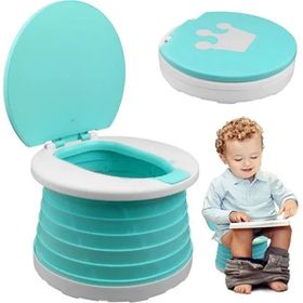 Mooie Baby's Katlanabilir Yeşil Çocuk Tuvaleti