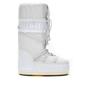 Moon Boot Icon Nylon 14004400-086 Gri Kadın Kar Botu
