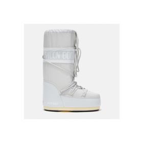 Moon Boot Icon Nylon Gri Kadın Uzun Bot