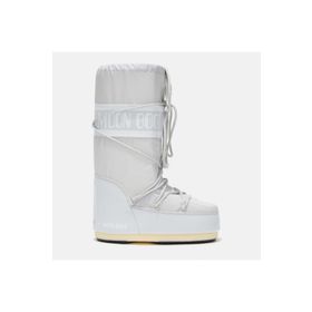 Moon Boot Icon Nylon Gri Kadın Uzun Bot