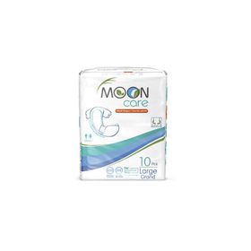 Moon Care Belbantlı Large 10 Adet Yetişkin Hasta Bezi