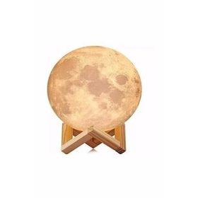 Moon Lamp Moon Light Ay 3D Dekoratif Gece Lambası