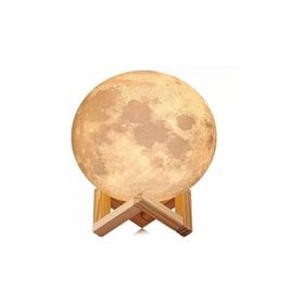 Moon Lamp Moon Light Ay 3D Dekoratif Gece Lambası