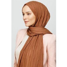 Mooncorn Mocha Piliseli Bambu Kadın Şal