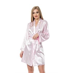 Moongirl Moon Girly 1153 Bride Gelin Taşlı Saten Sabahlık