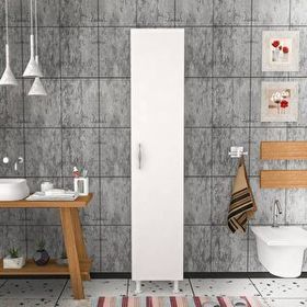 Moonlife 5 Raflı Banyo Boy Dolabı