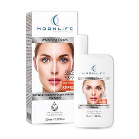 Moonlife Dermo Plus SPF50+50 ml Beyazlatıcı Kremi