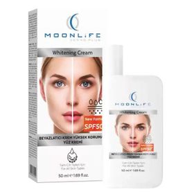Moonlife Dermo Plus SPF50+50 ml Beyazlatıcı Kremi