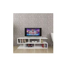 Moonlife Kelebek Beyaz Tv Sehpası