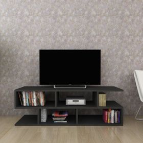 Moonlife Kelebek Siyah Tv Sehpası