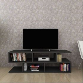 Moonlife Kelebek Siyah Tv Sehpası