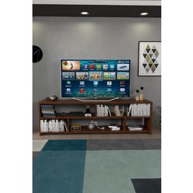 Moonlife Koordinat Mobilya Ceviz Kuzey Tv Ünitesi