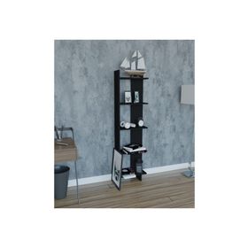 Moonlife Siyah Basic Dekoratif Kitaplık