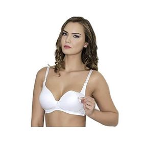 Moonlight 10877 Beyaz Balensiz Cotton Emzirme Sütyeni
