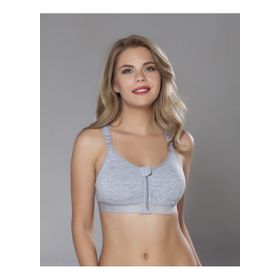 Moonlight 2149 Gri Cotton Sporcu Sütyeni