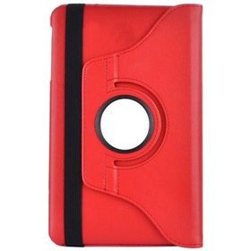 Moonlight iPad New A1822 2017 9.7 İnç 360 Derece Dönebilen Kırmızı Kılıf