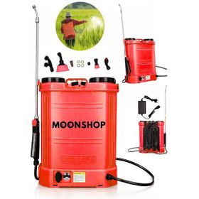 MOONSHOP Pro Japan Turbo 16 L Şarjlı Sırt Tipi İlaç Pompası Akülü Şarjlı İlaçlama Makinesi Köpük Pompası