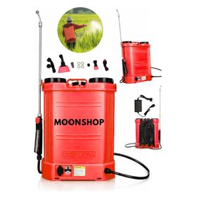 MOONSHOP Pro Japan Turbo 16 L Şarjlı Sırt Tipi İlaç Pompası Akülü Şarjlı İlaçlama Makinesi Köpük Pompası