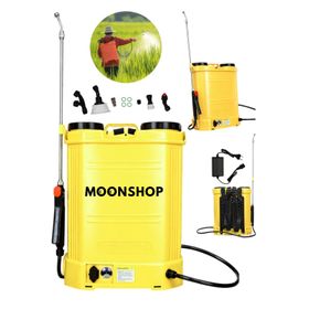 MOONSHOP Pro Japan Turbo 16 L Şarjlı Sırt Tipi İlaç Pompası Akülü Şarjlı İlaçlama Makinesi Köpük Pompası