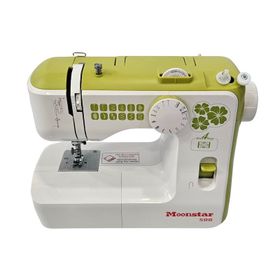 Moonstar 588 Yeşil Ev Tipi 12 Desenli Düz Dikiş Makinesi