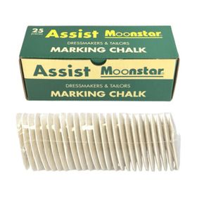 Moonstar Assist Beyaz 25 Adet Çizgi Taşı