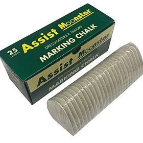 Moonstar Assist Beyaz 25 Adet Çizgi Taşı
