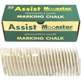 Moonstar Assist Beyaz 25 Adet Çizgi Taşı