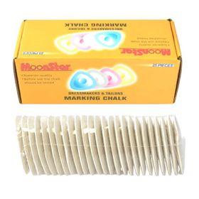 Moonstar Beyaz 25 Adet Killi Çizgi Taşı