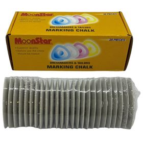 Moonstar Beyaz 25 Adet Killi Çizgi Taşı