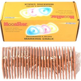 Moonstar Kırmızı 25 Adet Killi Çizgi Taşı