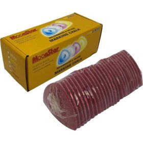 Moonstar Kırmızı 25 Adet Killi Çizgi Taşı