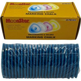 Moonstar Mavi 25 Adet Killi Çizgi Taşı