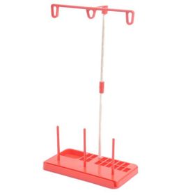 Moonstar TS-500 Ev Tipi Dikiş Makinesi Kırmızı Plastik Çardak Seti