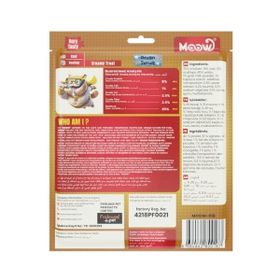 Moow Morina Balıklı Deniz Taraklı ve Keçi Sütlü Yetişkin Sıvı 30x12 gr Kedi Ödül Maması