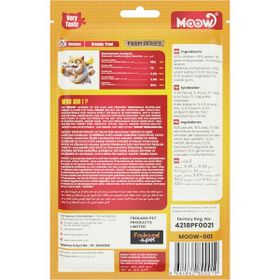 Moow Tavuklu Keçi Sütlü 6x12 gr Sterilised Kedi Krema Ödülü