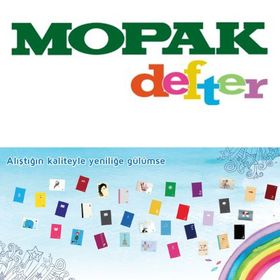 Mopak 11.02.168.003 120 Yaprak A5 Çizgili Defter