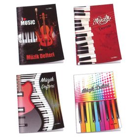 Mopak 20 Yapraklı Büyük Müzik Defteri
