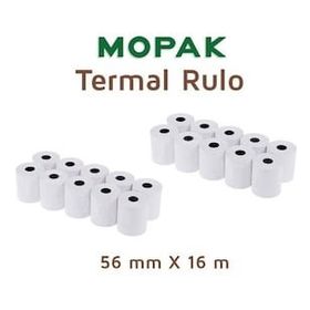 Mopak 56 mm 16 mt 20'li Termal Yazar Kasa Pos Rulosu