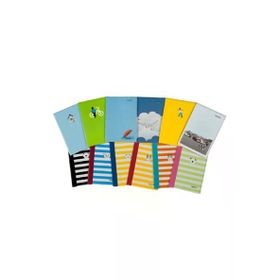 Mopak 60 Yaprak Çizgili A5 Lise 10 Adet Okul Defteri
