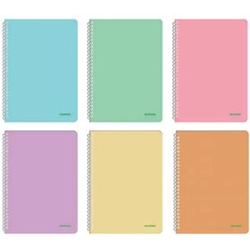 Mopak 72 Yaprak Çizgili A4 Plastik Kapak Spiralli Defter