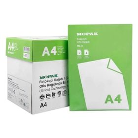 Mopak A4 1 Koli 5 Paket 80 gr Fotokopi Kağıdı