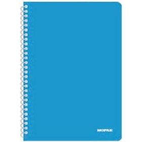 Mopak A4 96 Yaprak Spiralli Plastik Kapak Neon Kareli Defter