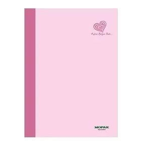Mopak A4 Tam Boy Çizgili Dikişli Telsiz Karton Kapak 120 Yaprak Defter