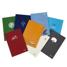 Mopak Çizgili A4 100 Yaprak Okul Defteri