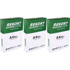 Mopak Rekort A4 80 gr 1500 Sayfa Fotokopi Kağıdı