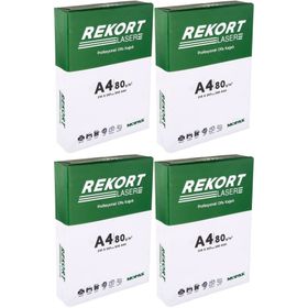 Mopak Rekort A4 80 gr 2000 Sayfa Fotokopi Kağıdı