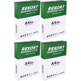 Mopak Rekort A4 80 gr 2000 Sayfa Fotokopi Kağıdı