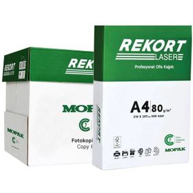 Mopak Rekort A4 80 gr 20000 Sayfa Fotokopi Kağıdı