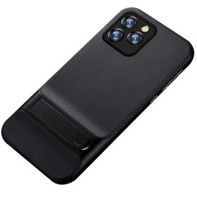 Mor Aksesuar Apple İphone 12 Pro Max Standlı Ultra Koruma Kılıf