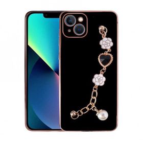 Mor Aksesuar Apple iPhone 13 El Tutamaçlı Kamera Korumalı Taka Silikon Kapak Kılıf